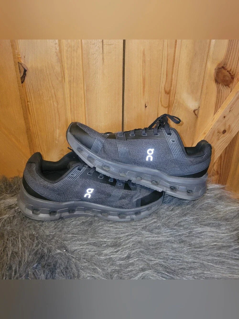 On Cloudgo Wide Women's Running Shoes - Black Eclipse - Size 9.5